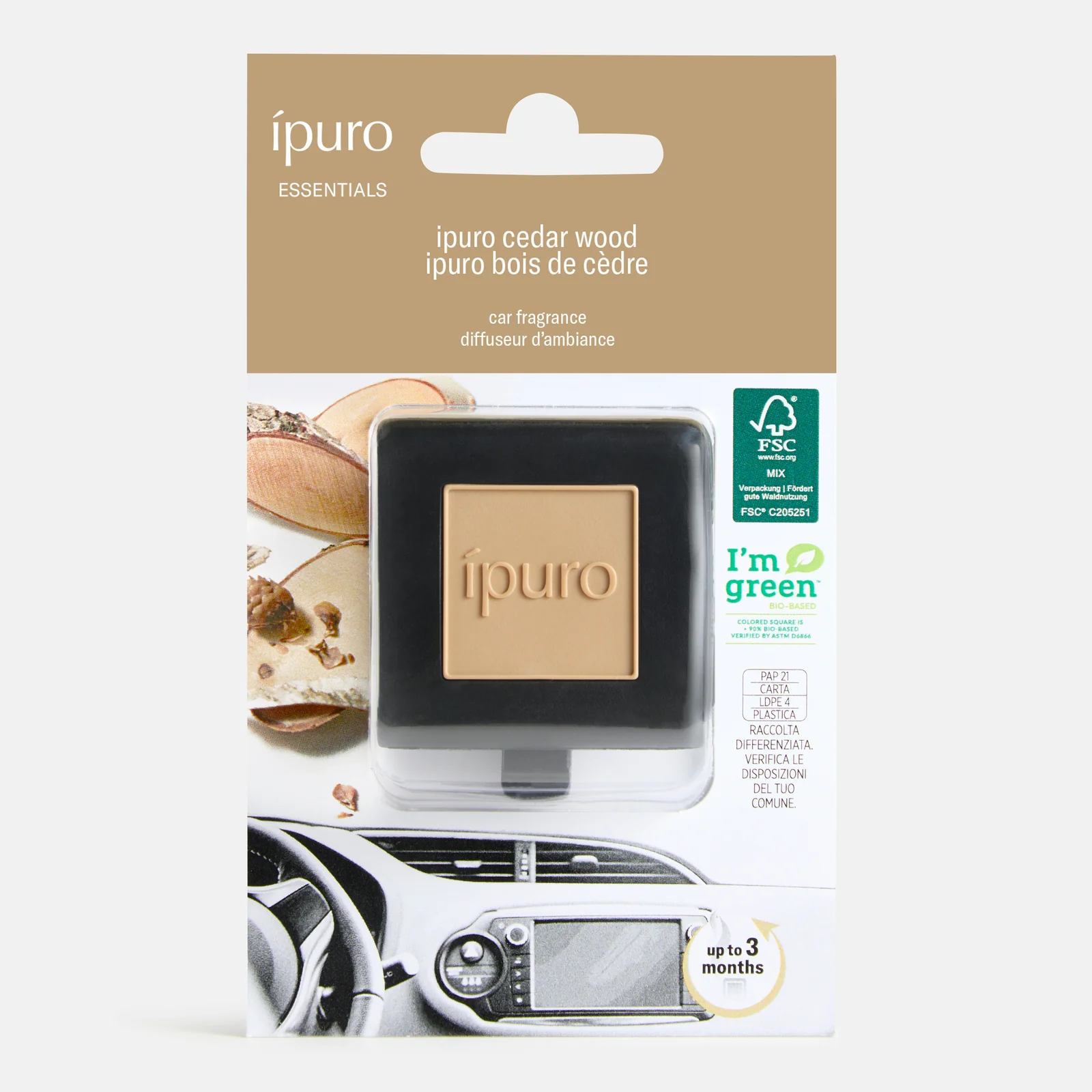 Autoduft ipuro cedar wood - Image 3