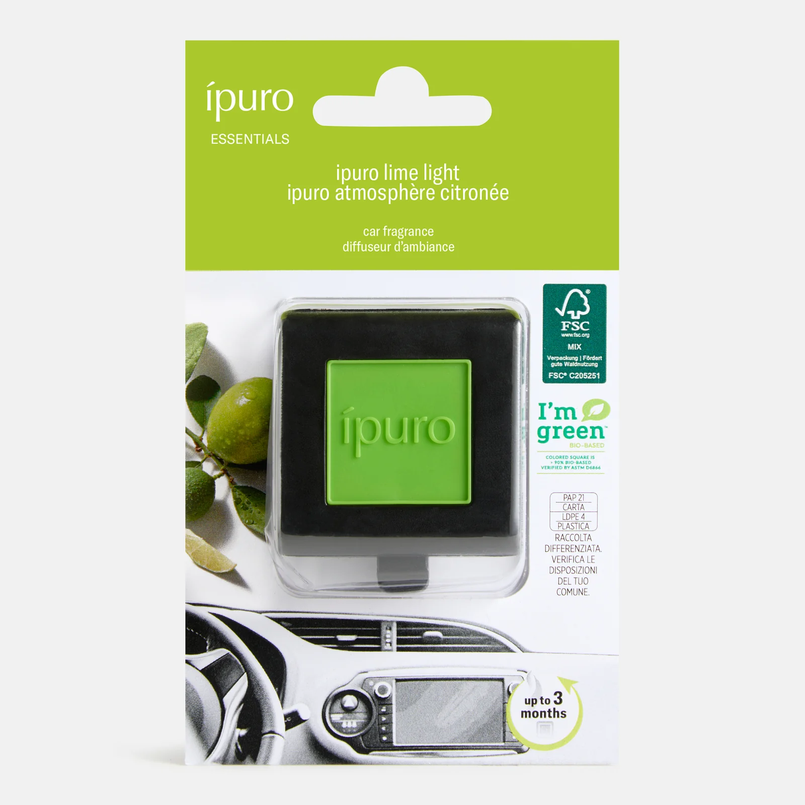 Autoduft ipuro lime light - Image 3
