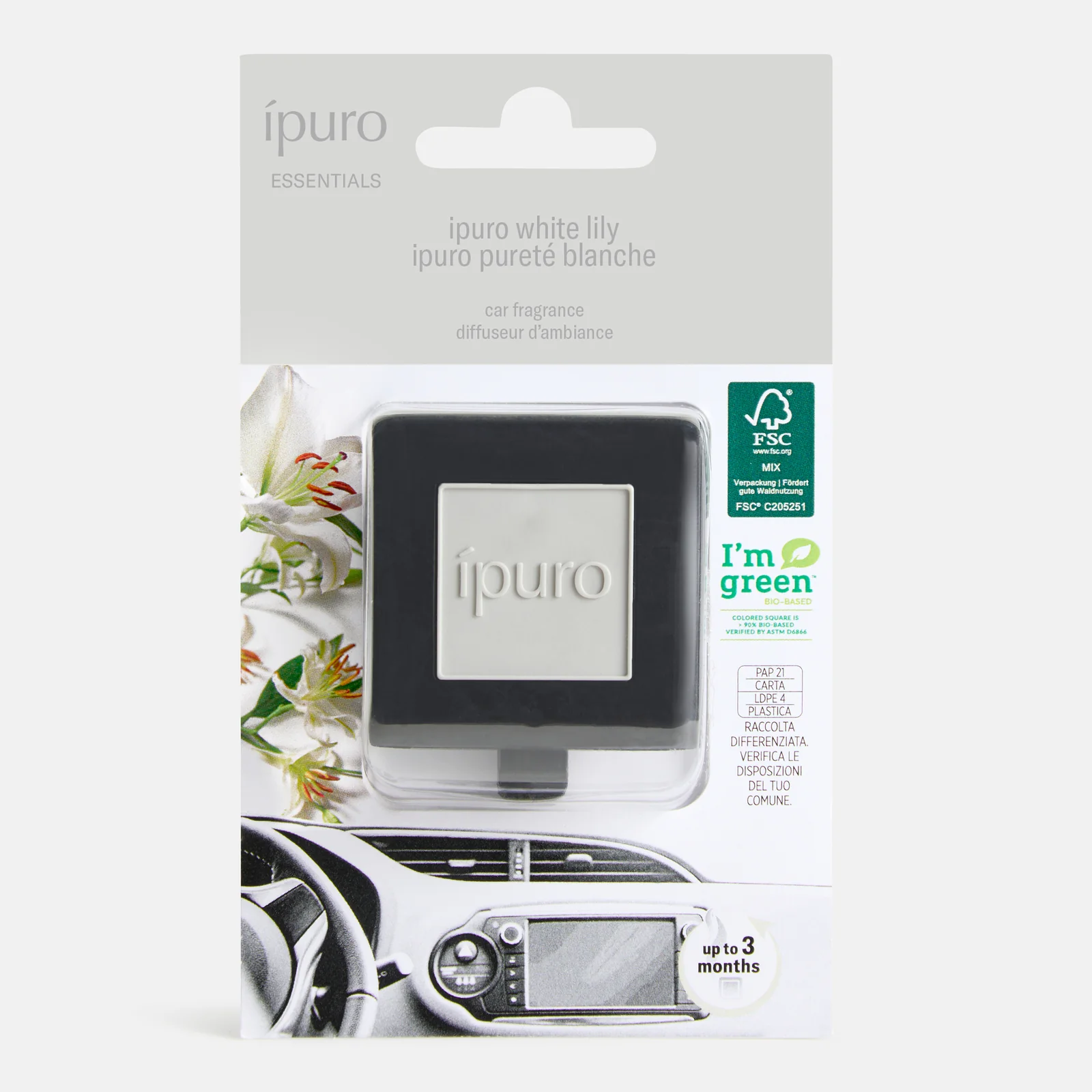 Autoduft ipuro white lily - Image 3