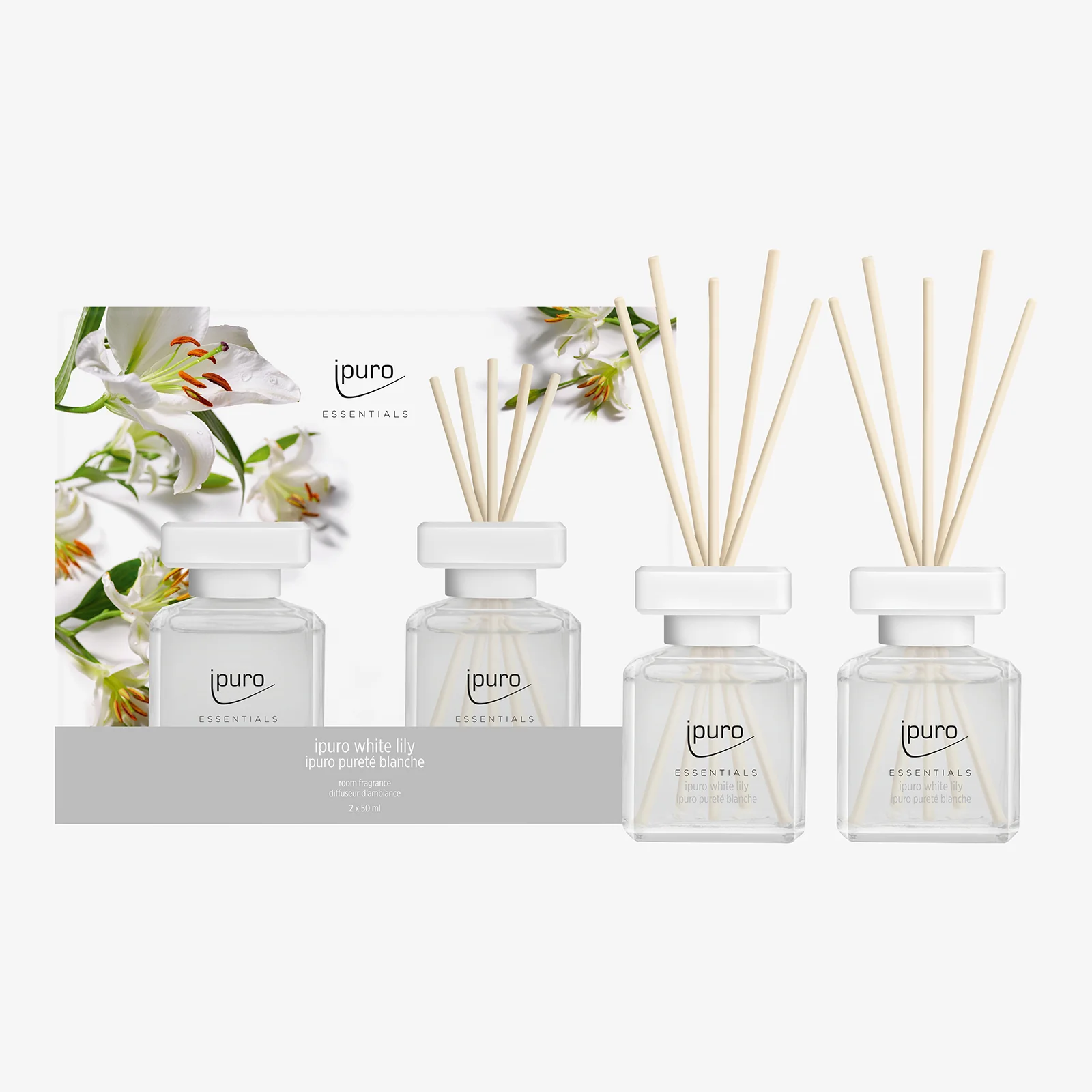 Raumduft-Set ipuro white lily